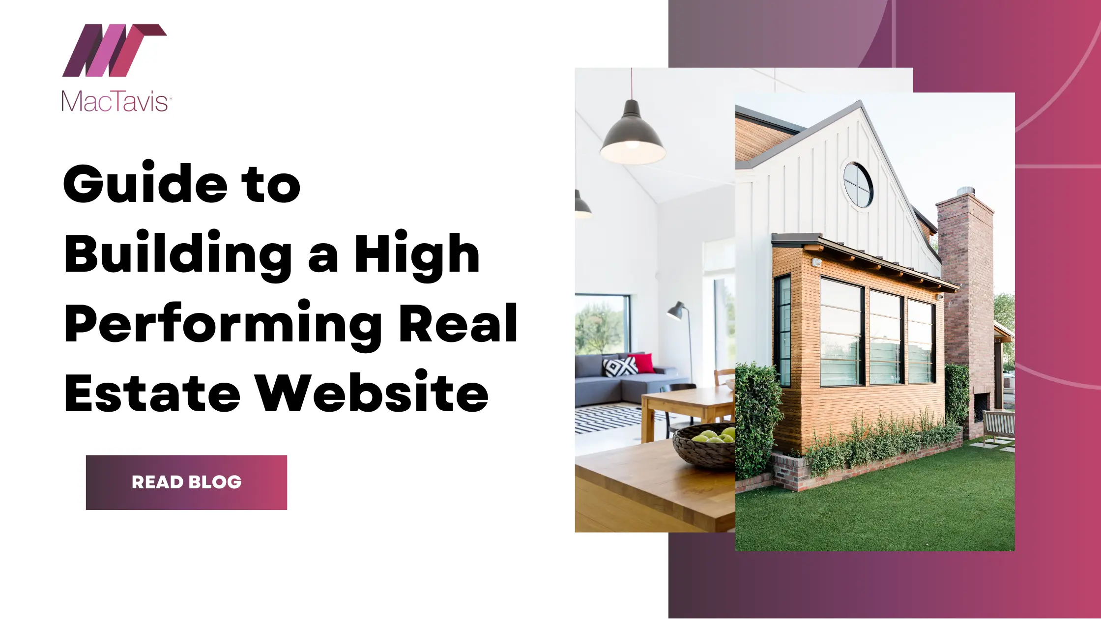 Guide to Building a High Performing Real Estate Website